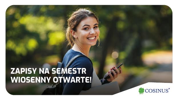 Zapisy na semestr wiosenny ruszyły! :)