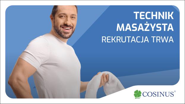 Trwa rekrutacja na przyszłościowy kierunek medyczny – technik masażysta!