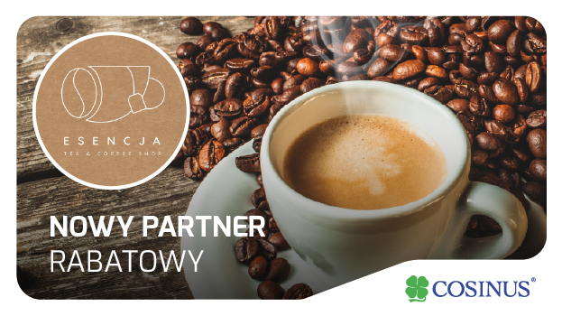Nowy Partner Rabatowy Cosinus – Esencja Tea & Coffee