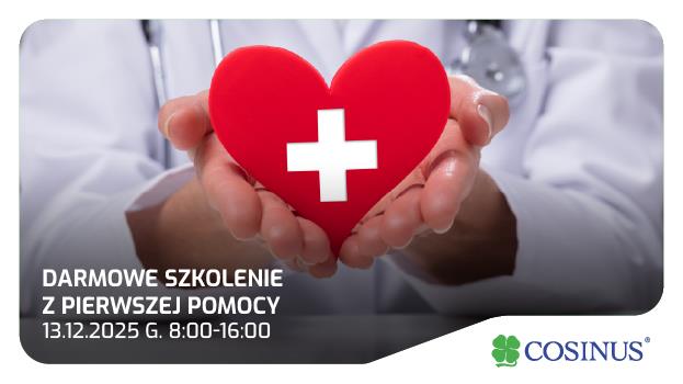 Bezpłatne szkolenie z zakresu pierwszej pomocy przedmedycznej