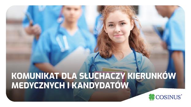 INFORMACJA DLA SŁUCHACZY I KANDYDTÓW SZKÓŁ POLICEALNYCH