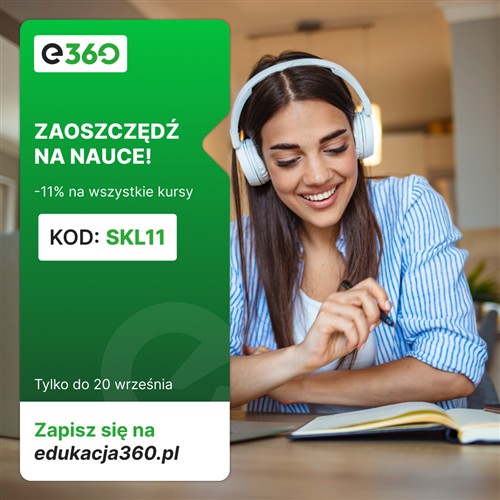 -11% na wszystkie kursy!