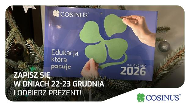 Zapisz się do Cosinus i odbierz prezent!