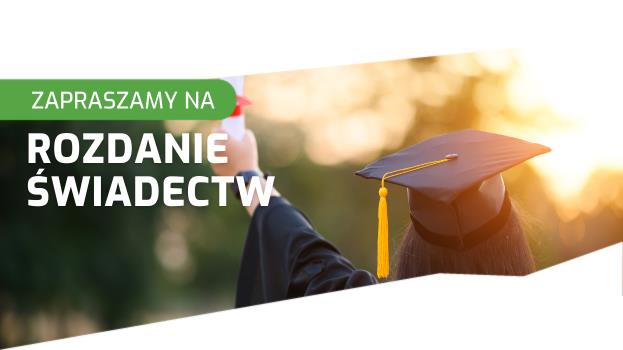 Uroczyste rozdanie świadectw.