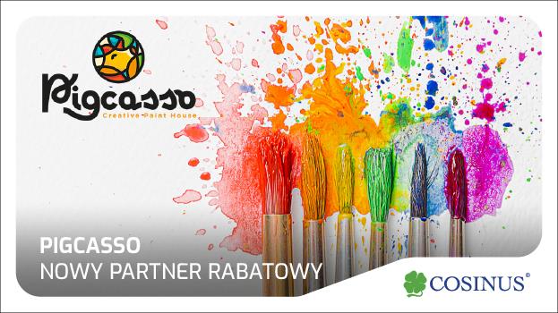 Nowy partner rabatowy – Pigcasso Creative Paint House!