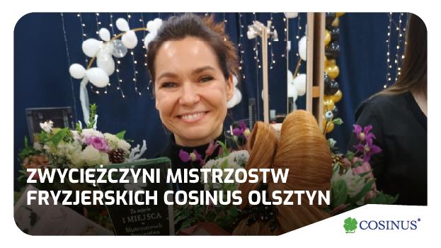 Zwyciężczyni Mistrzostw Fryzjerstwa w Szkole Cosinus