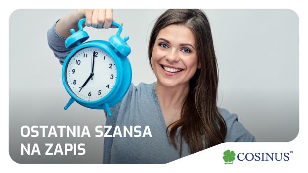 To już ostatni moment na zapis!
