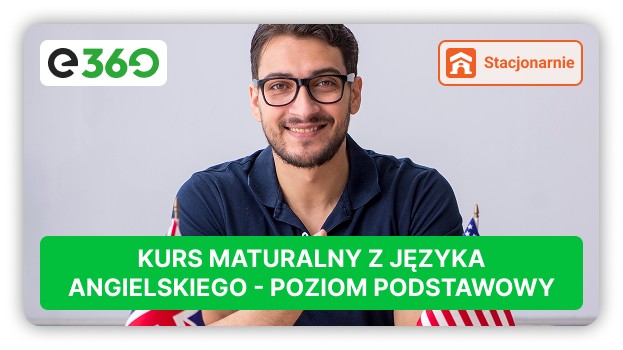 Zdaj maturę z angielskiego bez stresu! Zapisz się na intensywny kurs maturalny.