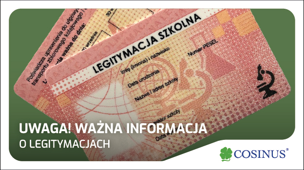 Ważna informacja dot. legitymacji