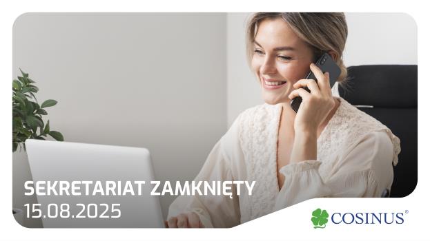Sekretariat zamknięty