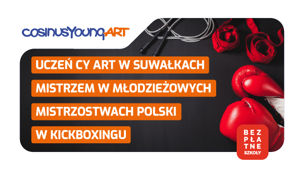 Srebrny medal dla ucznia CosinusYoung ART w Suwałkch!