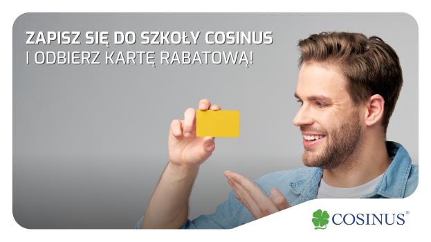 Karta Rabatowa COSINUS – korzystaj z wyjątkowych zniżek i promocji!