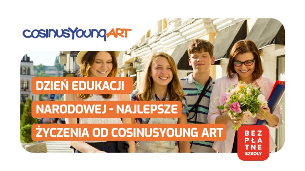 Dzień Edukacji Narodowej - życzenia od uczniów CY ART Suwałki