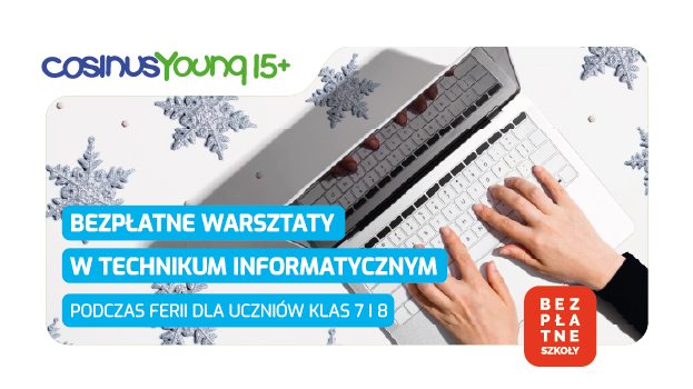 Darmowe zajęcia w Technikum Informatycznym dla uczniów klas VII i VIII