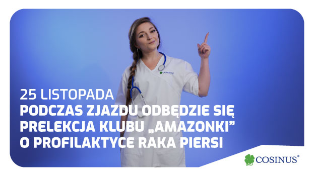 Zapraszamy na wyjątkową prelekcję Amazonek!