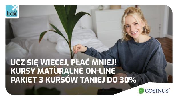 Matura 2026 coraz bliżej – przygotuj się bez stresu i w wygodnej formie online!