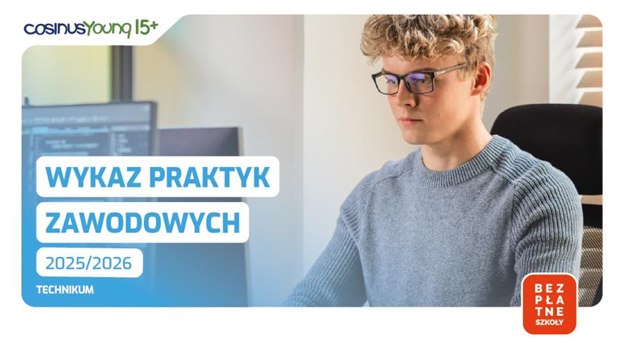Wykaz praktyk 2025/2026 - Technikum CY 15+
