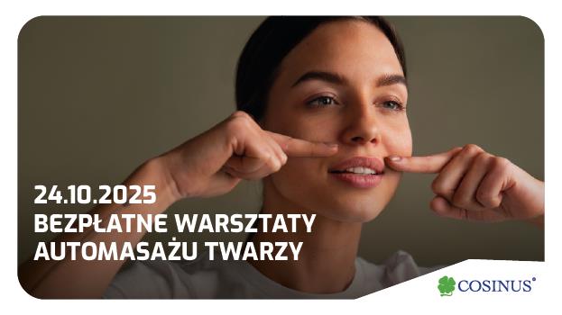 BEZPŁATNE WARSZTATY Z AUTOMASAŻU TWARZY!
