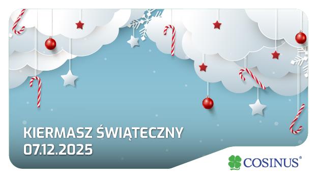 7 grudnia kiermasz świąteczny!