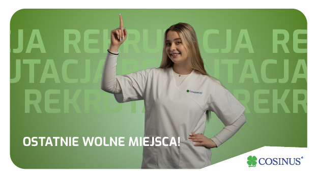 Ostatnie wolne miejsca na kierunki medyczne w Cosinus Gdynia