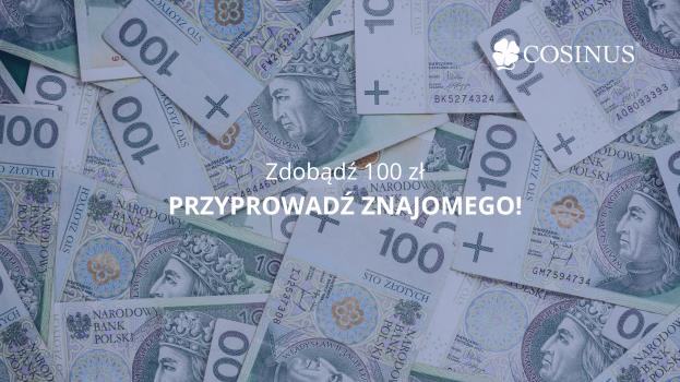 Przyprowadź znajomych i zdobądź pieniądze!