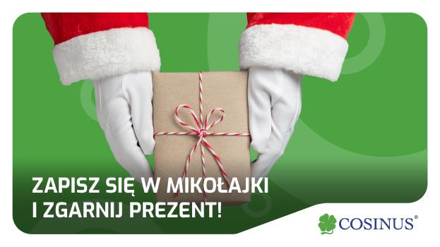 Zapisz się do Cosinus Siedlce i odbierz prezent!