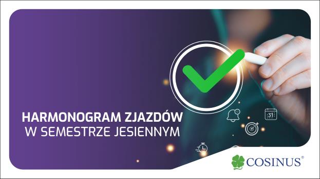 Harmonogram zjazdów semestr jesienny