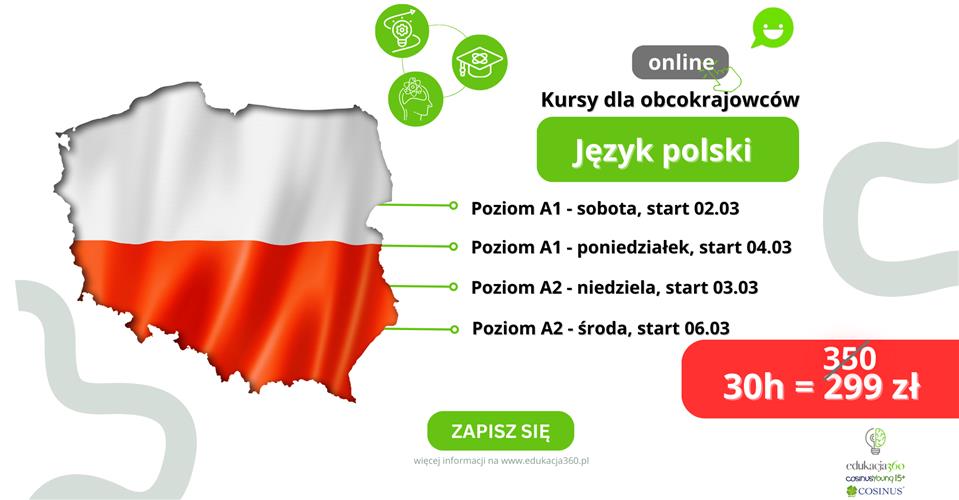 Kurs języka polskiego dla obcokrajowców