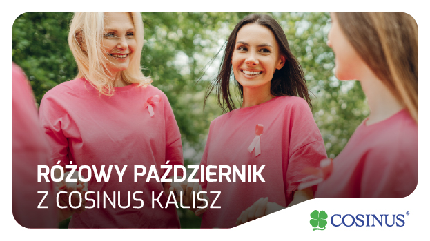Różowy Październik w Cosinus Kalisz