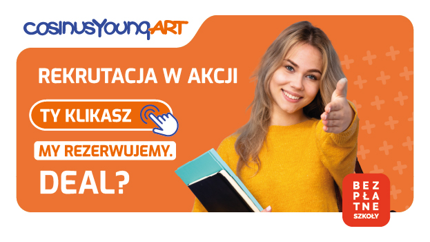 Rekrutacja 2026/2027 już trwa! CosinusYoung ART Kraków
