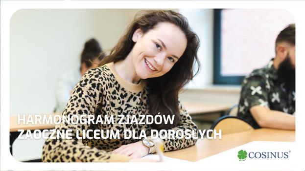 Harmonogram zjazdów - Zaoczne Liceum dla Dorosłych