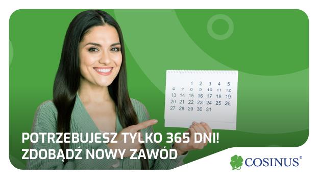 Nowy zawód w 365 dni!