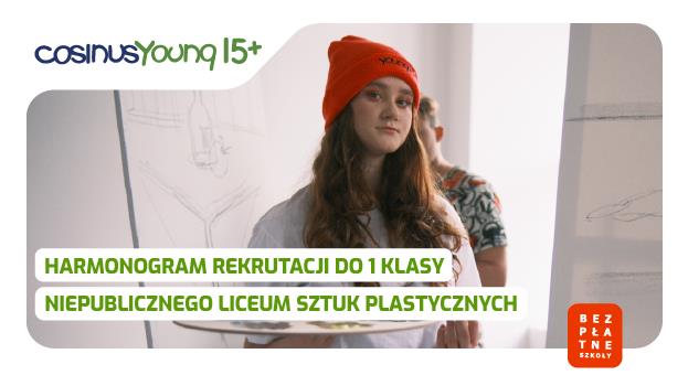 Harmonogram egzaminów do Liceum Sztuk Plastyczncy