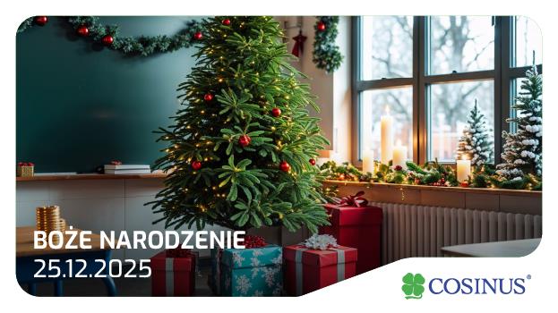 Wesołych Świąt Bożego Narodzenia!