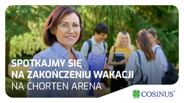 Zapraszamy na zakończenie wakacji na Chorten Arena