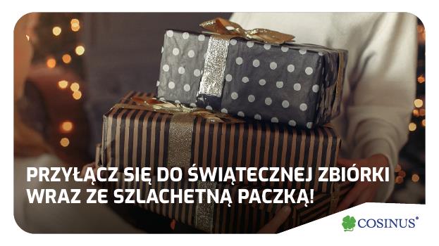 Startujemy ze świąteczną zbiórką dla potrzebujących