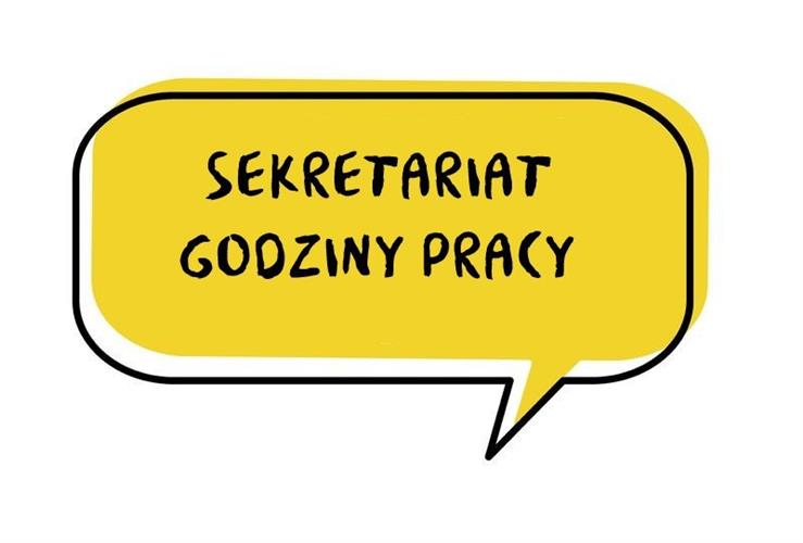 20 czerwca - godziny otwarcia sekretariatów.