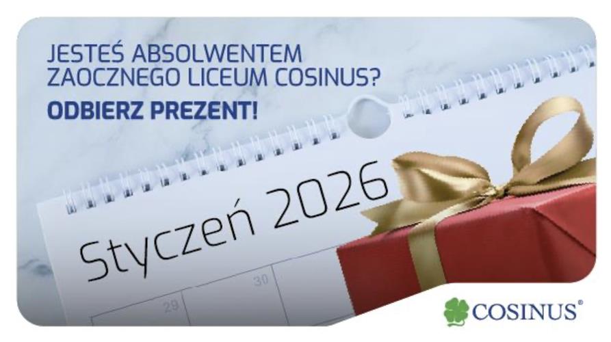 Oferta specjalna dla absolwentów ZLO COSINUS