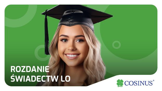 Oficjalne rozdanie świadectw dla LO