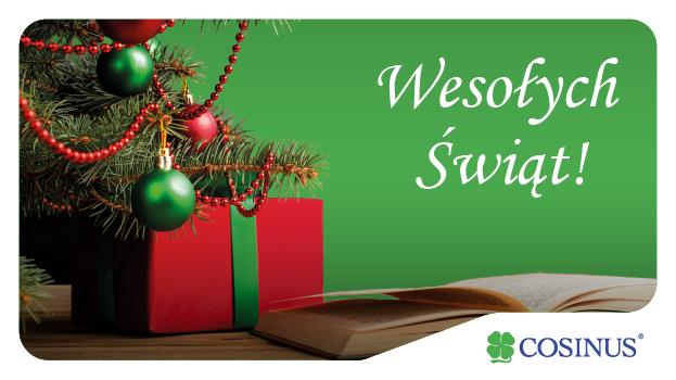 Wesołych Świąt od Cosinus Kalisz!