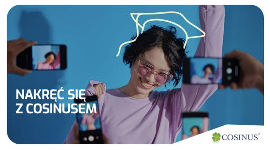 Chcemy, żebyś pokazał światu, dlaczego warto uczyć się w Cosinusie!