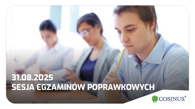 Egzaminy poprawkowe – 31 sierpnia