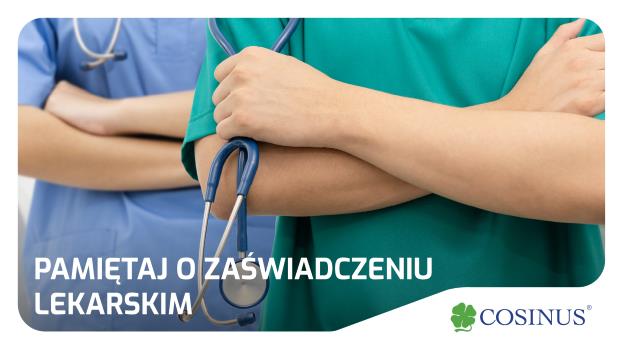 Zaświadczenia lekarskie - przypomnienie