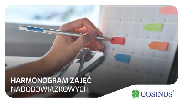 ZAJĘCIA NADOBOWIĄZKOWE!