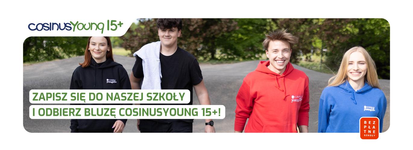 Regulamin promocji - zapisz się do CosinusYoung15+ i odbierz bluzę