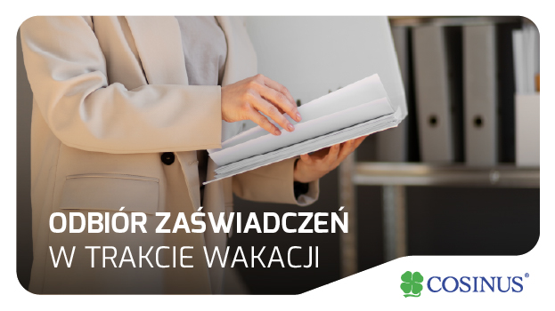 Odbiór zaświadczeń o nauce