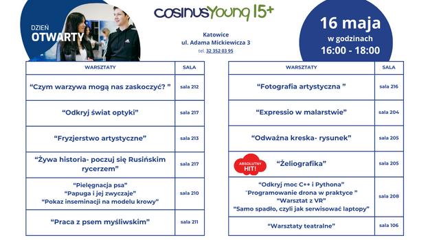 Cosinus Katowice - Bezpłatne Licea i Szkoły Policealne dla Dorosłych