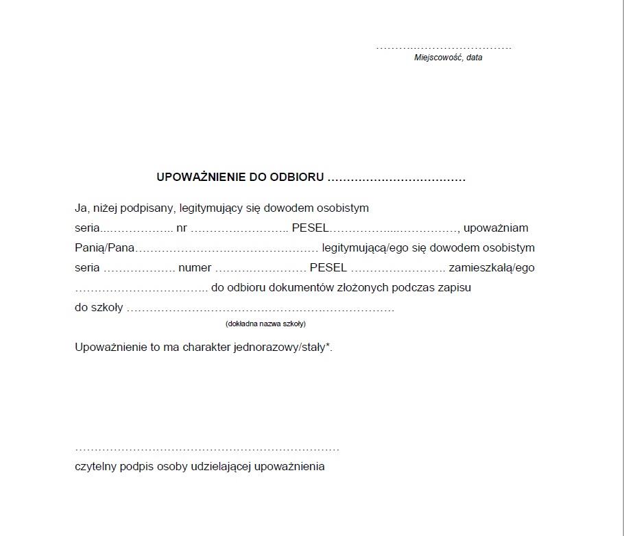 Upoważnienie Do Odbioru Listu Poleconego Pdf Cosinus > Aktualności